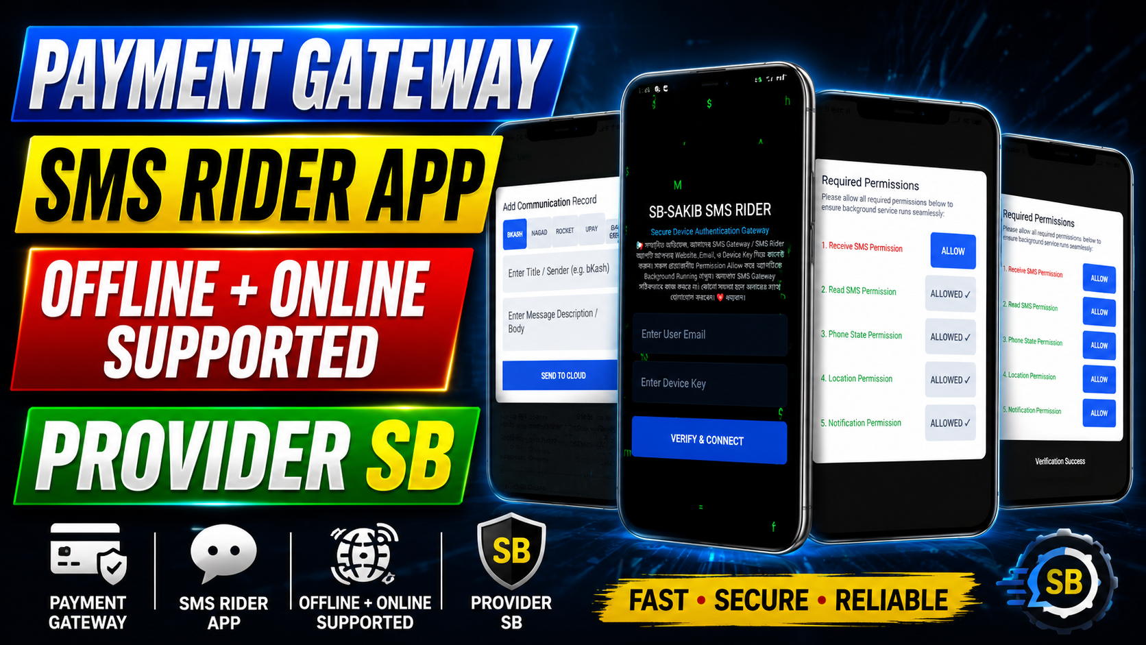 Sms Rider Apk online + offline suppoded
